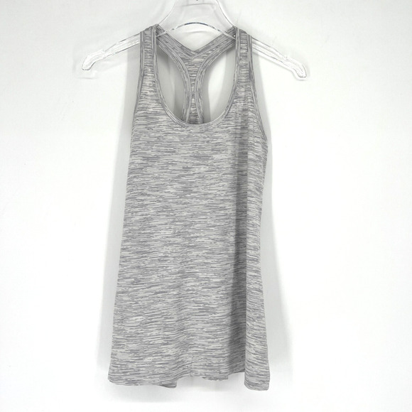 Lululemon Tank Top Women 8 Cool Racerback II Nulu Wee Are From Space Gray - Picture 1 of 5